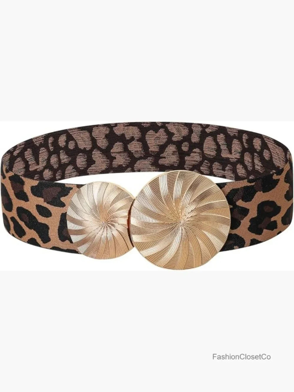 Wide Stretchy Waist Belt Elastic Cinch Belt for Dresses